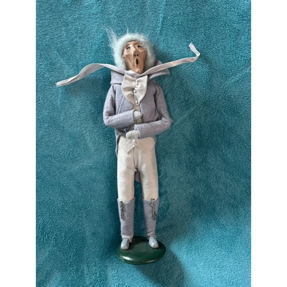 Byers Choice Carolers 1986 Marleys Ghost First Edition Christmas Carol Figurine‎